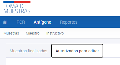 Autorizada para editar