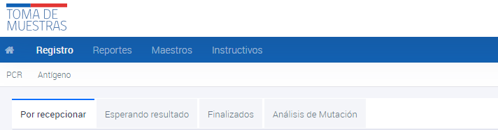 Por recepcionar